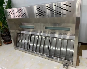 长沙酒店厨房设备油烟罩生产案例